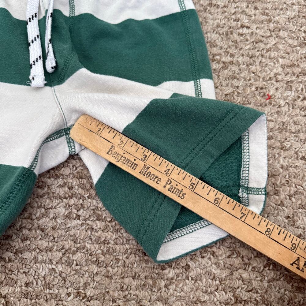 Green/White Preppy Terrycloth Crewcuts Boy’s Loungewear Casual Shorts Sz Small - Picture 5 of 6